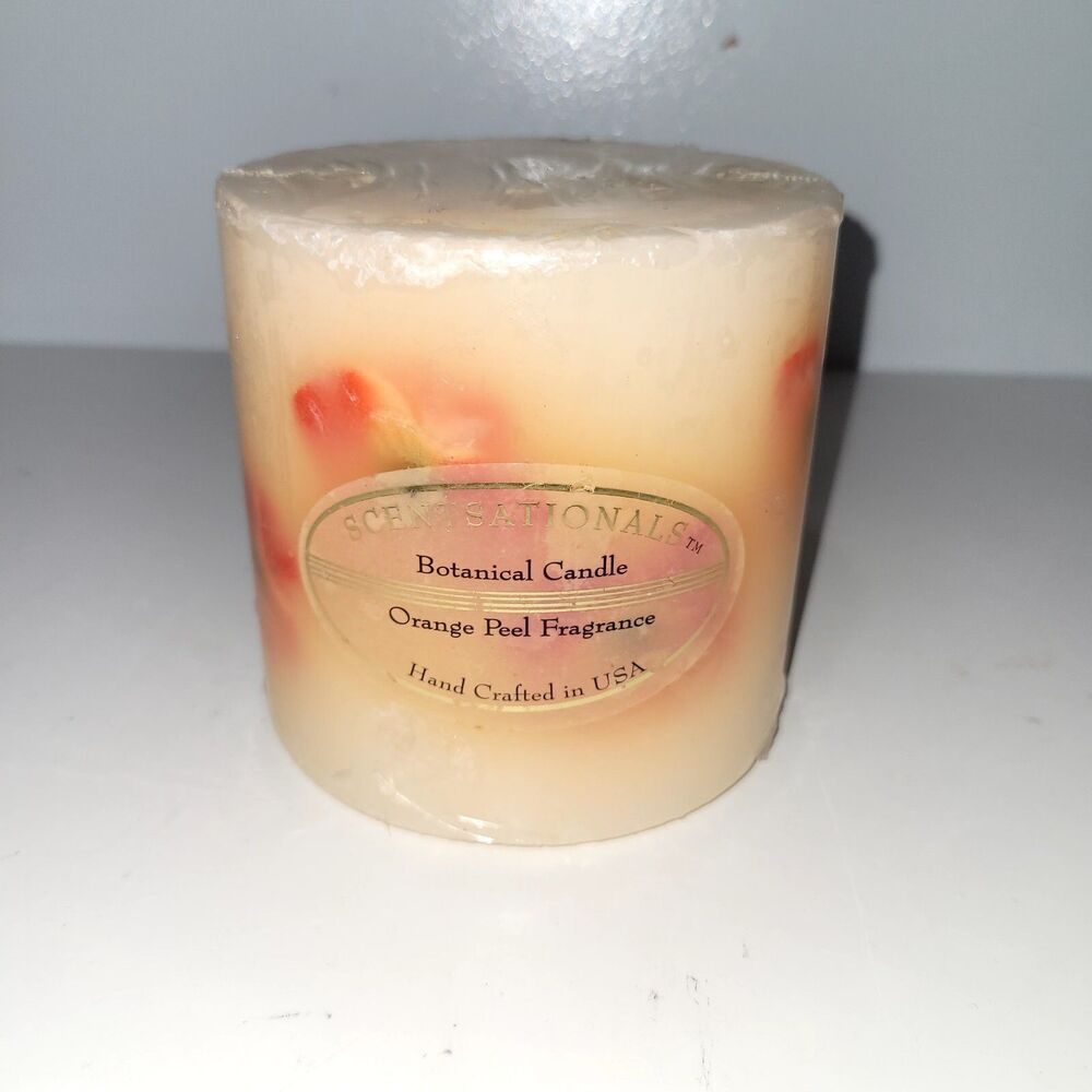 Scentsationals Botanical Candle - orange peel fragrance